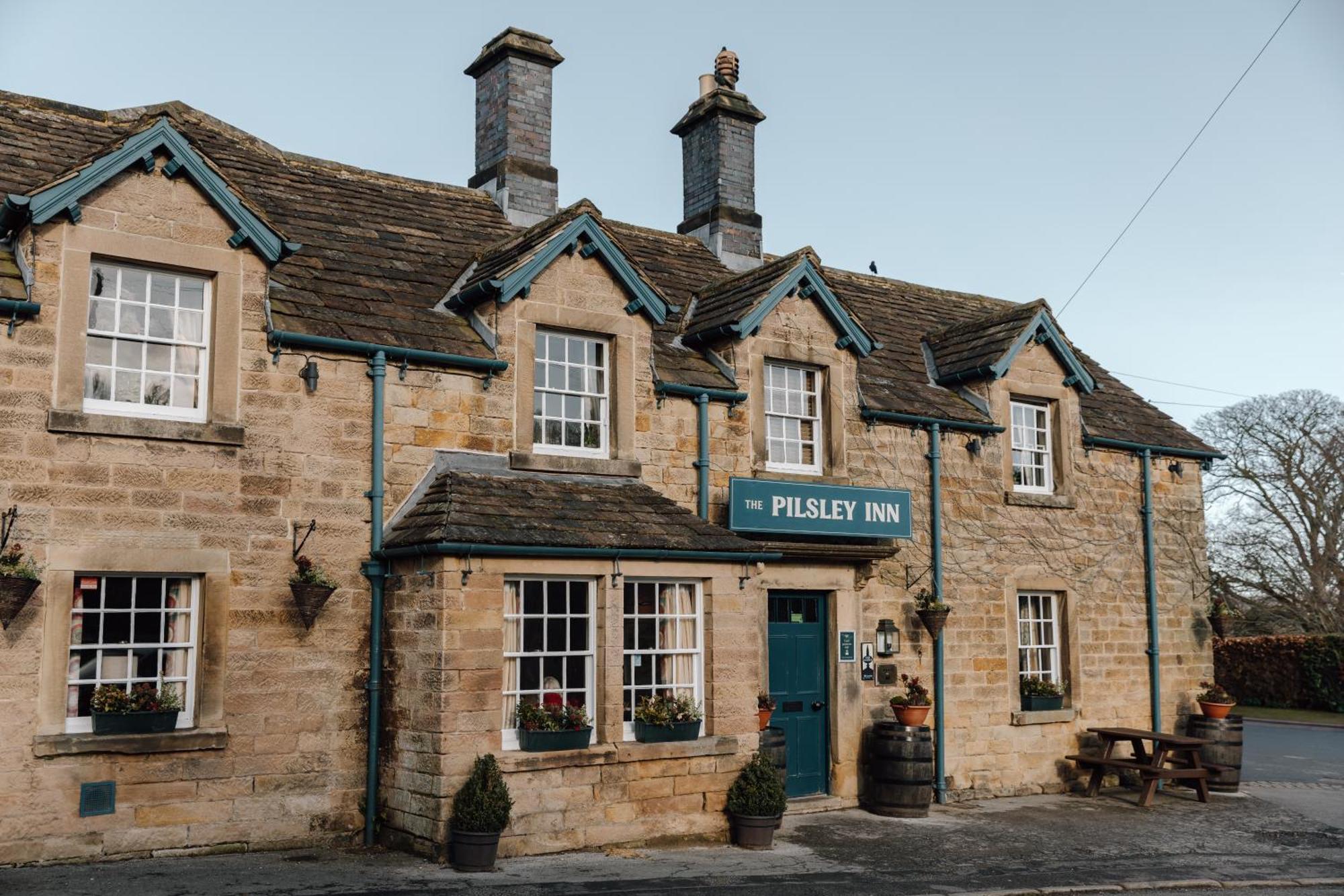 The Pilsley Inn - Chatsworth Baslow Buitenkant foto